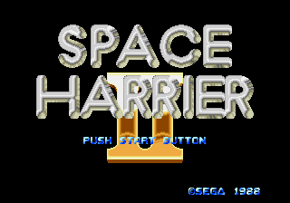 Space Harrier II (Japan) (Launch Cart)